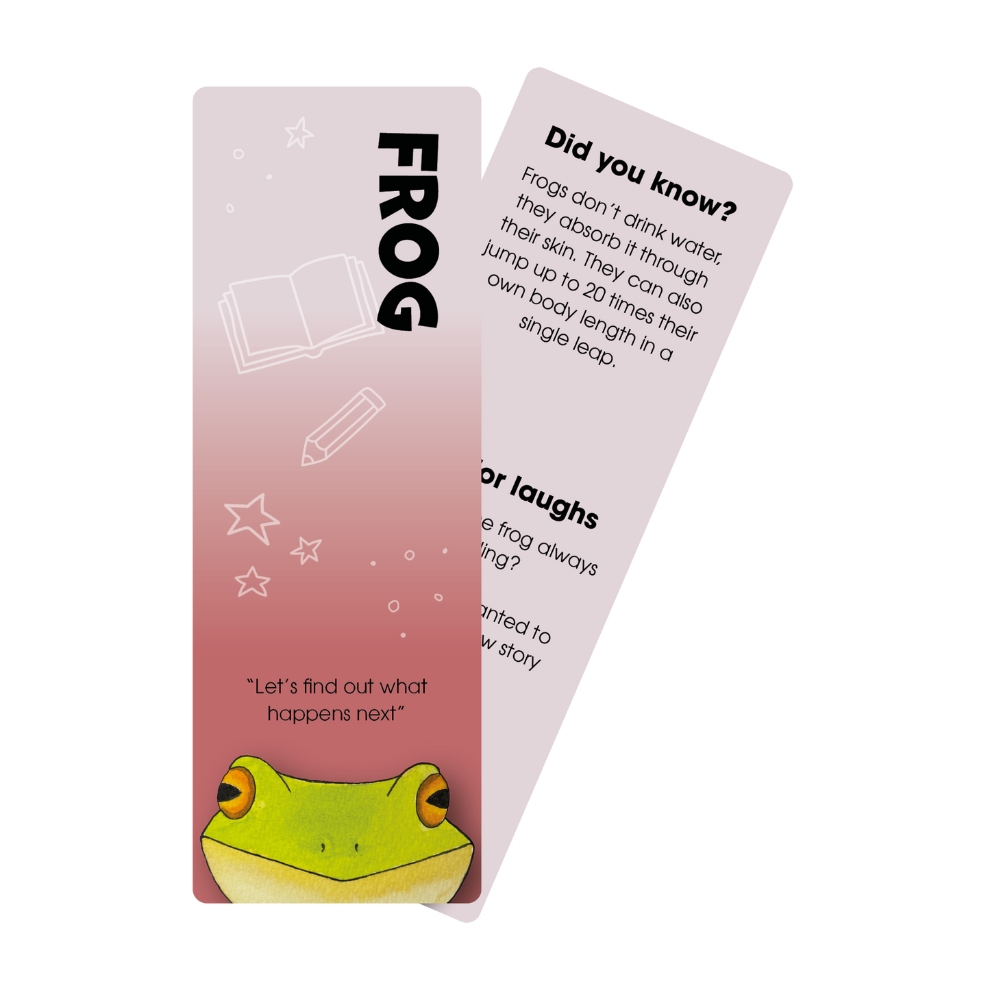Frog Bookmark