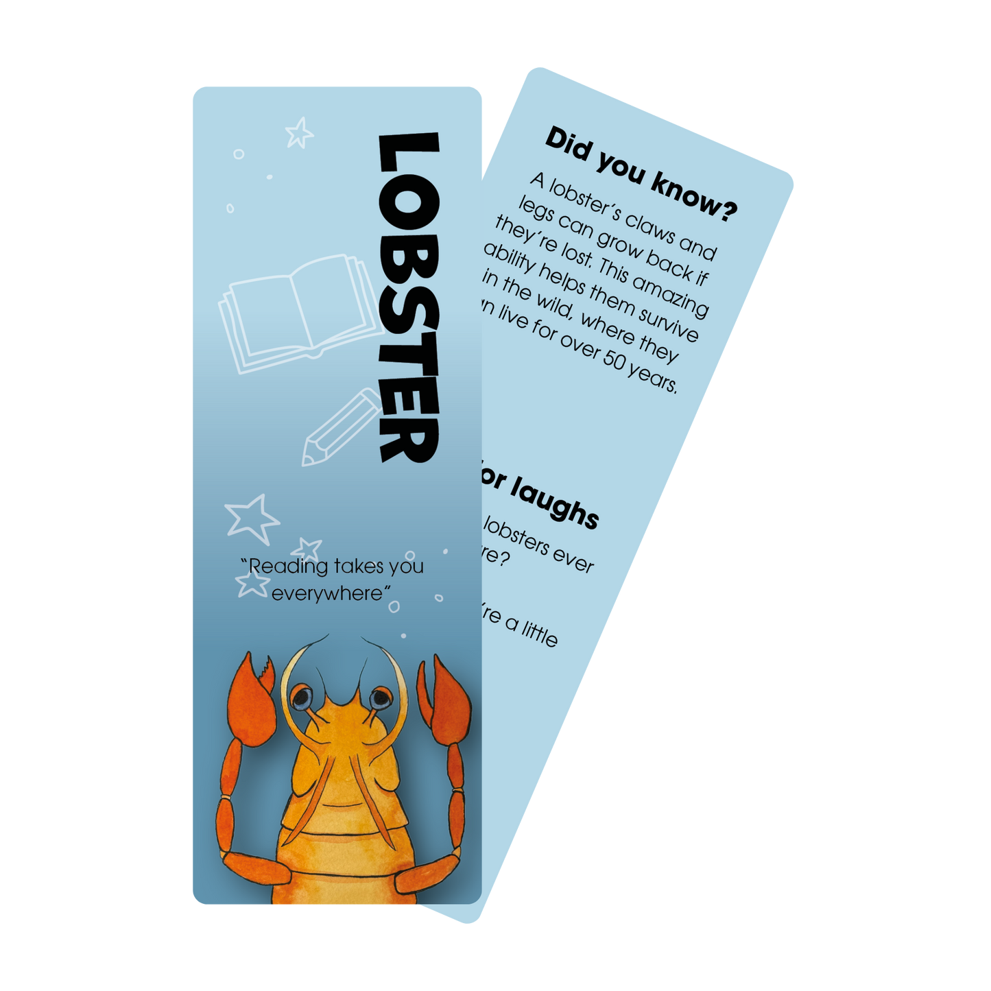 Lobster Bookmark