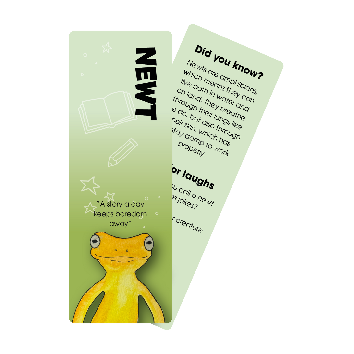 Newt Bookmark