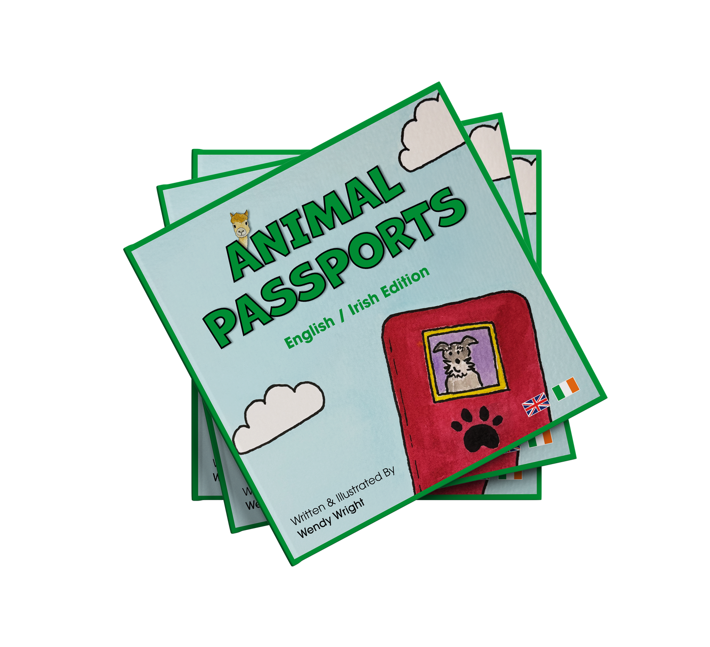 Animal Passports: English / Irish Edition - Paperback Book
