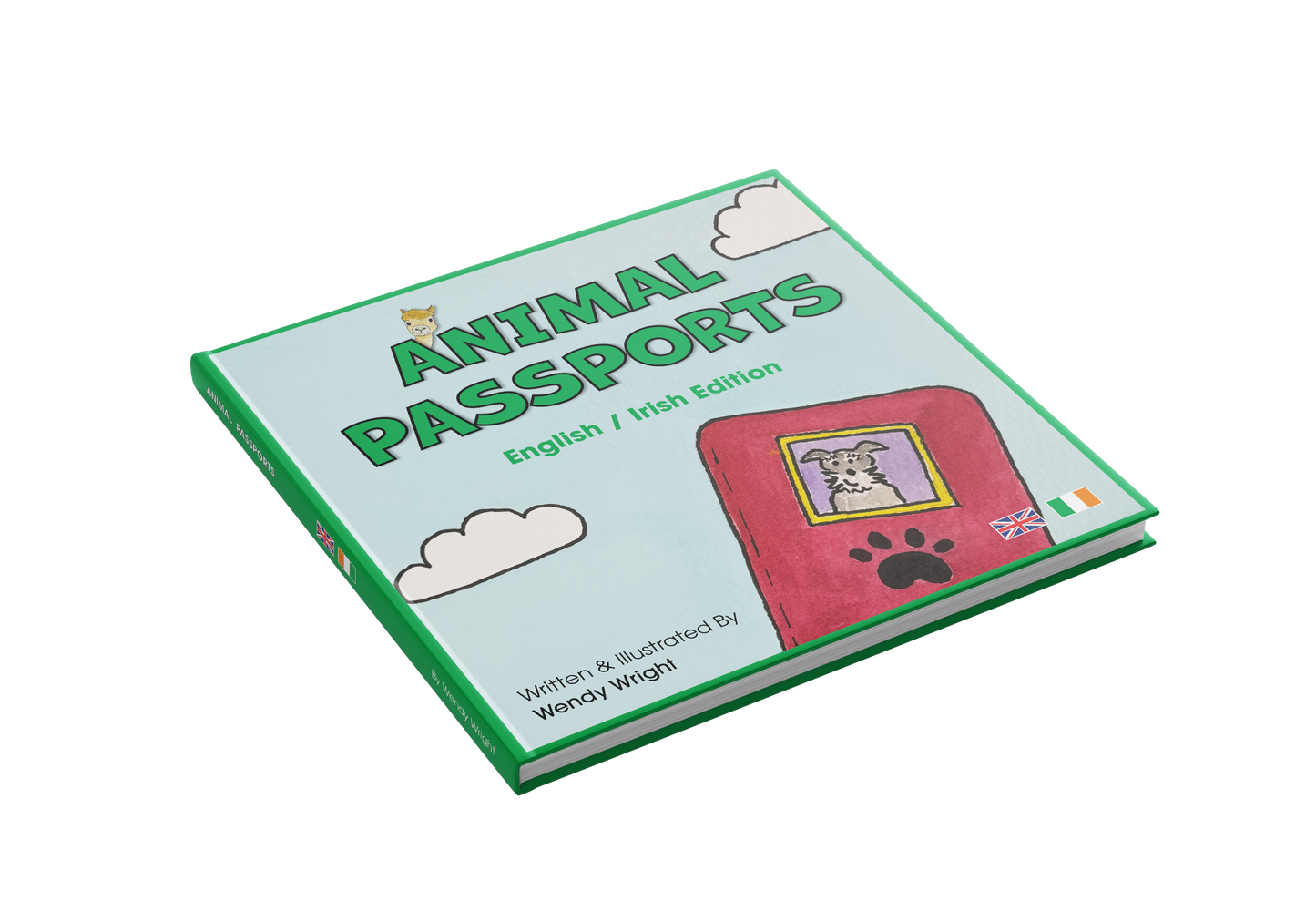 Animal Passports: English / Irish Edition - Hardback Book