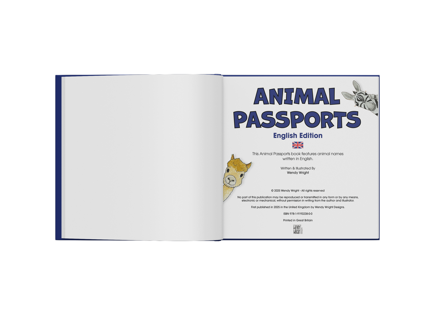 Animal Passports: English Edition - Paperback Book