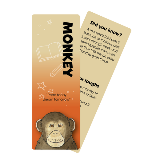 Monkey Bookmark