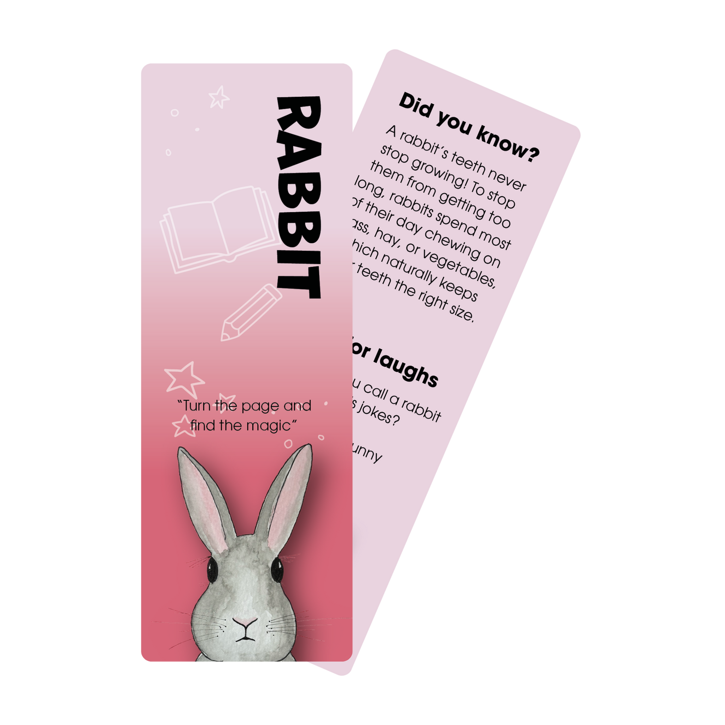Rabbit Bookmark
