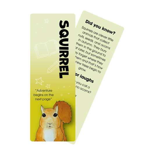 Squirrel Bookmark