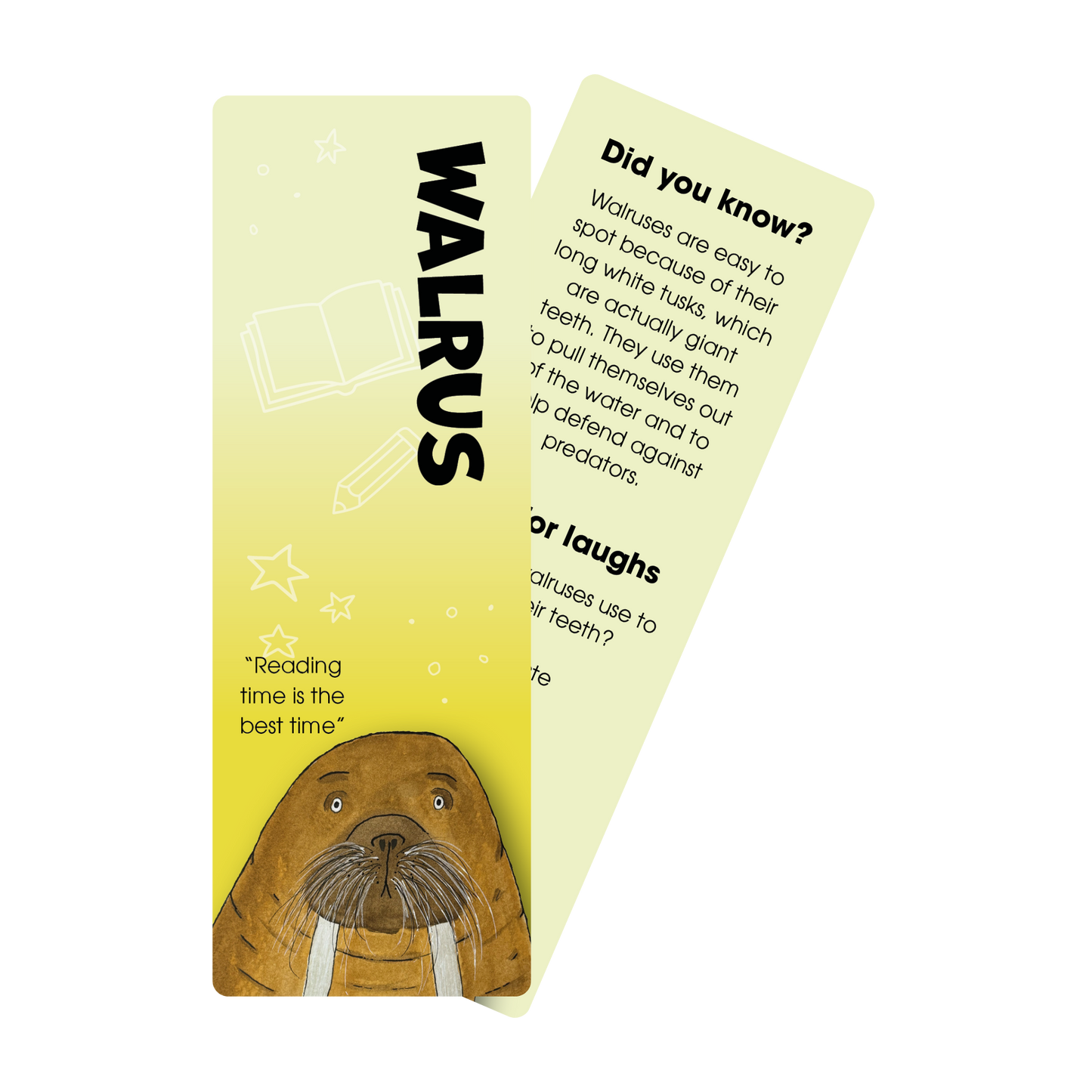 Walrus Bookmark